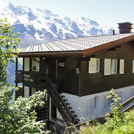 Trollhuette 4-bett-wohnung By Interhome Mürren