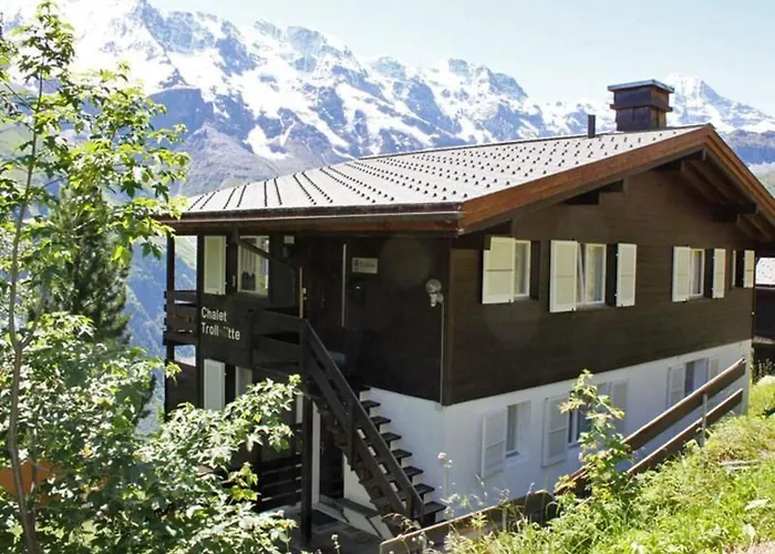 Trollhuette 4-bett-wohnung By Interhome Mürren